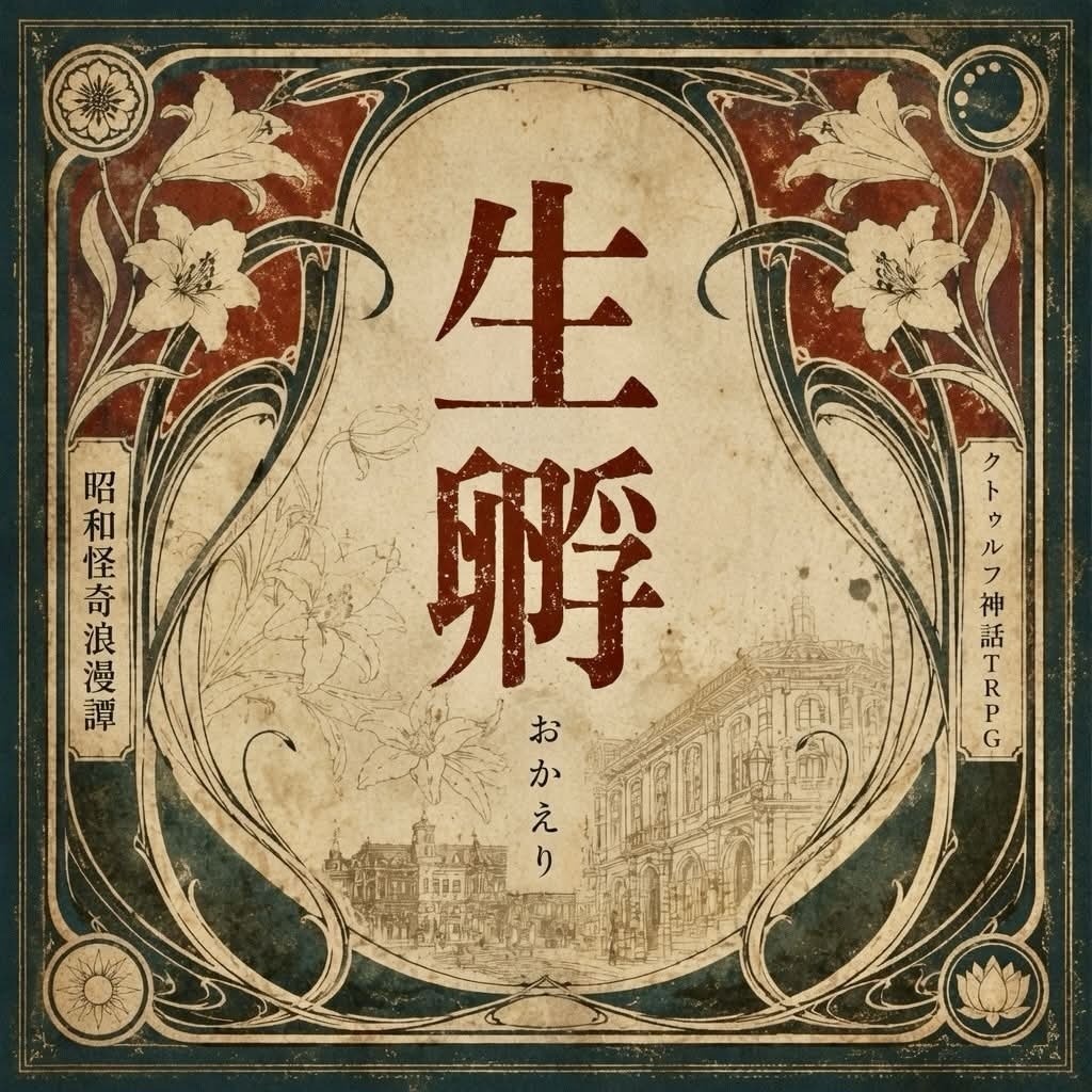生孵【クトゥルフ神話TRPG/6版】