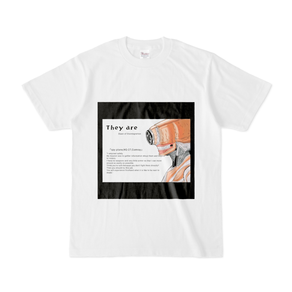 Tシャツ。偵察機、Comray