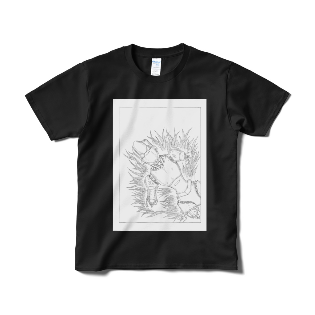 「NOSSO」Tシャツ　儚い鉄塊