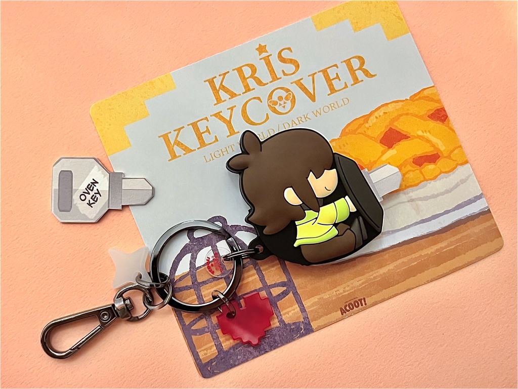 はらぺこクリスのラバーキーカバー