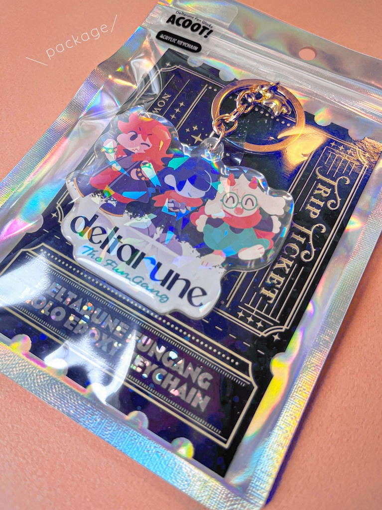 FunGangのホログラムアクキー