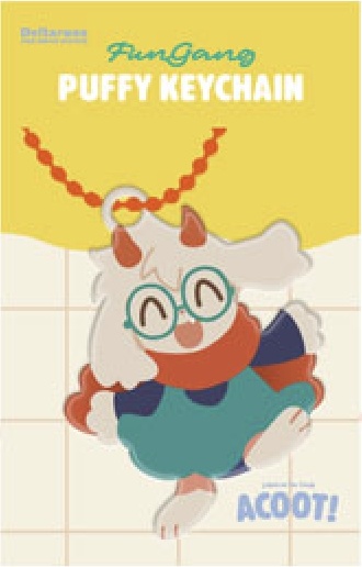 パフィキーチェーン（ラルセイくんのみ）