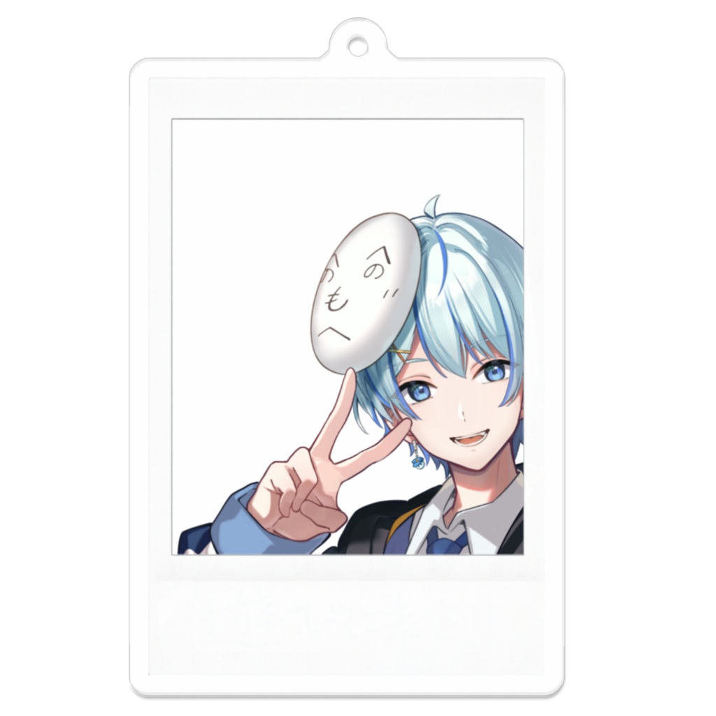 チェキ風アクリルキーホルダー(通常)