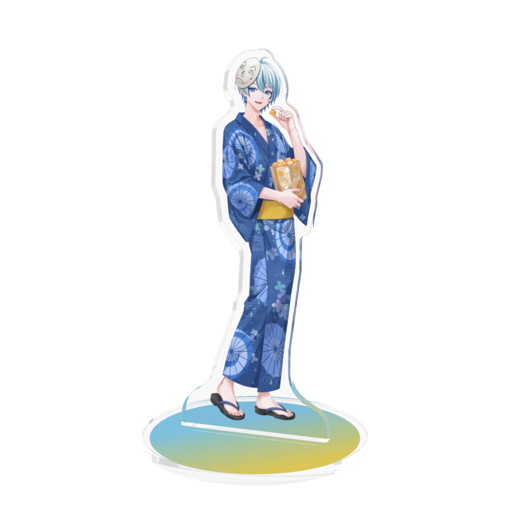 あまタクシー 浴衣アクリルスタンド（微笑み/あーん）
