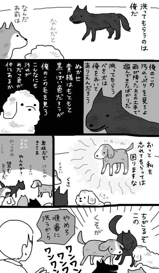 犬たち100%