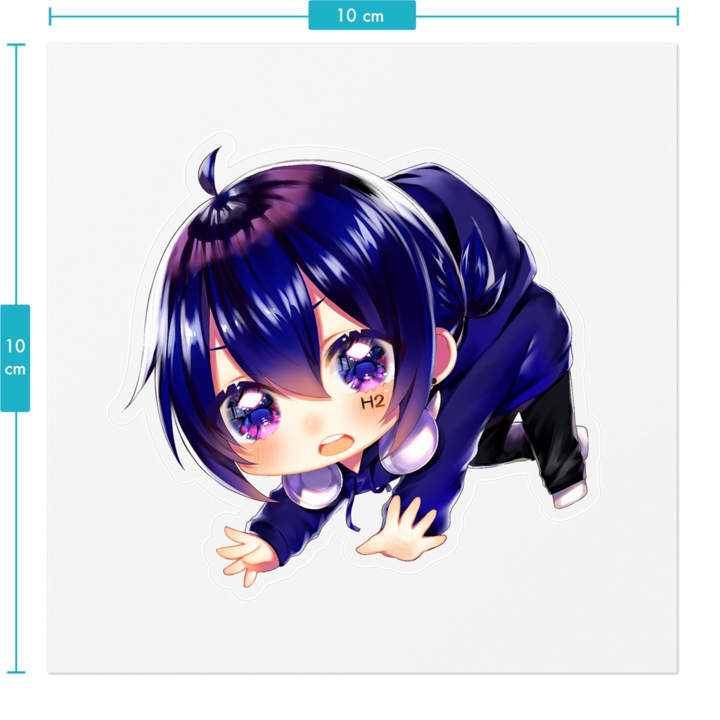 すいそくんBステッカー