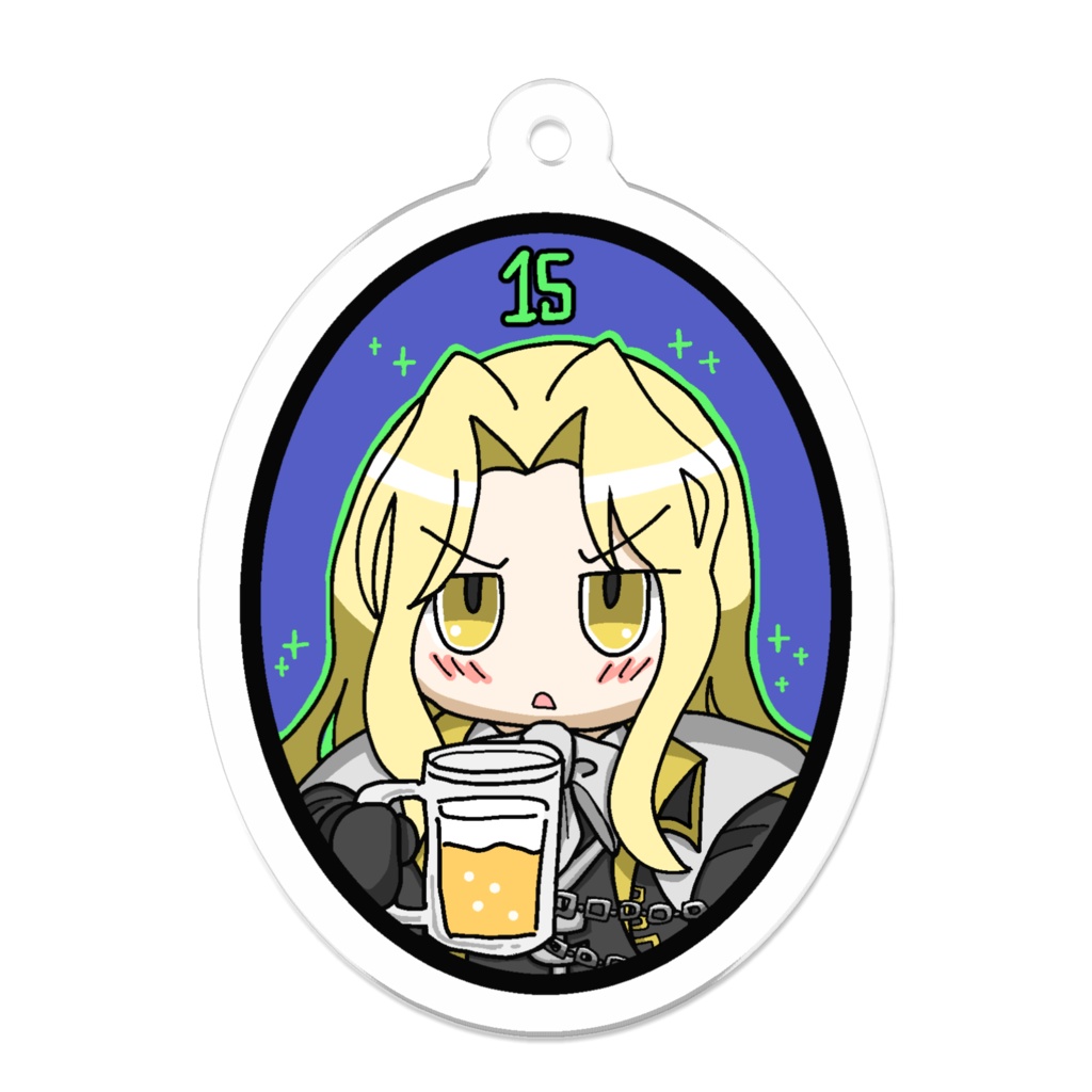 飲酒アルカードアクキー