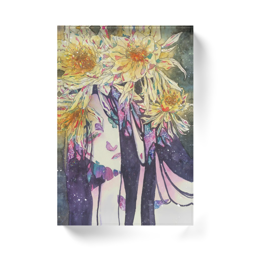 月夜は貴方を思い出すわ🌙アクリルブロック