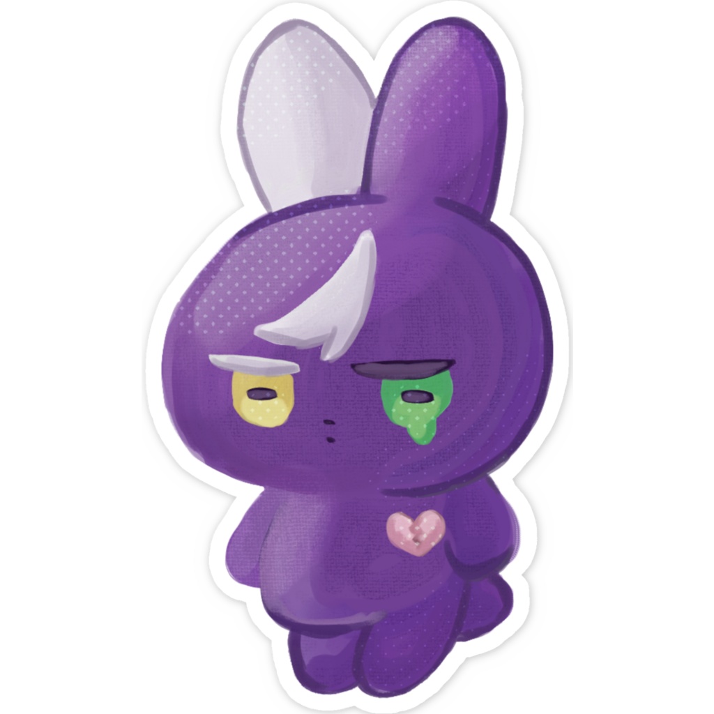 うるうくん💜スマホステッカー