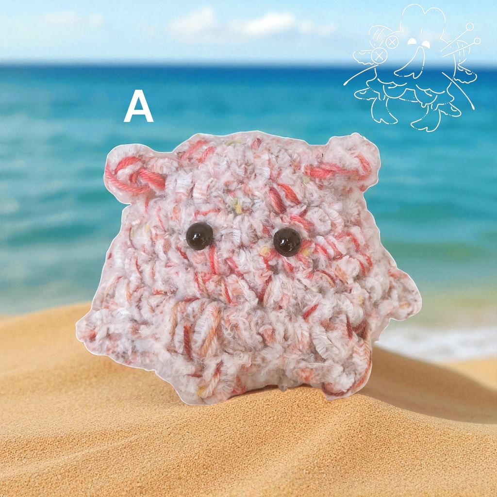 【09.19出品分】メンダコチャンあみぐるみ