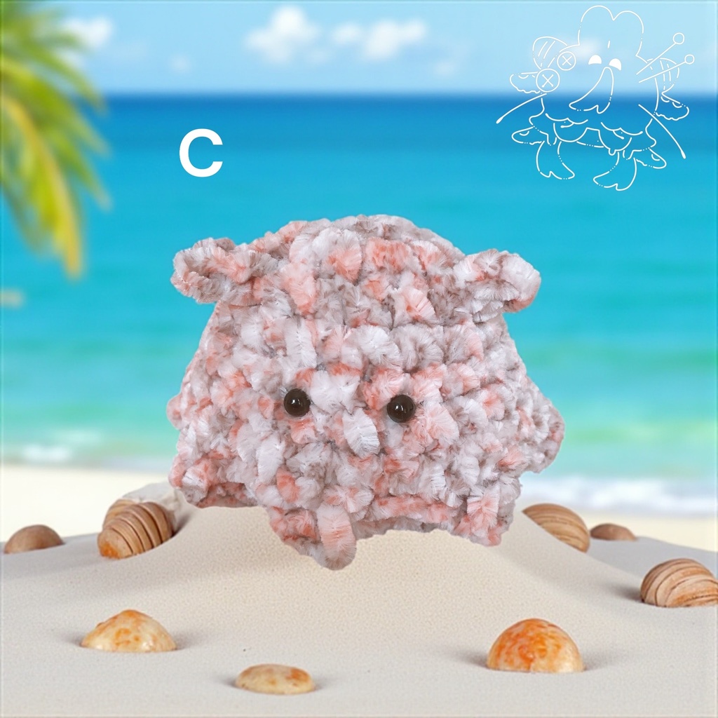 【09.19出品分】メンダコチャンあみぐるみ