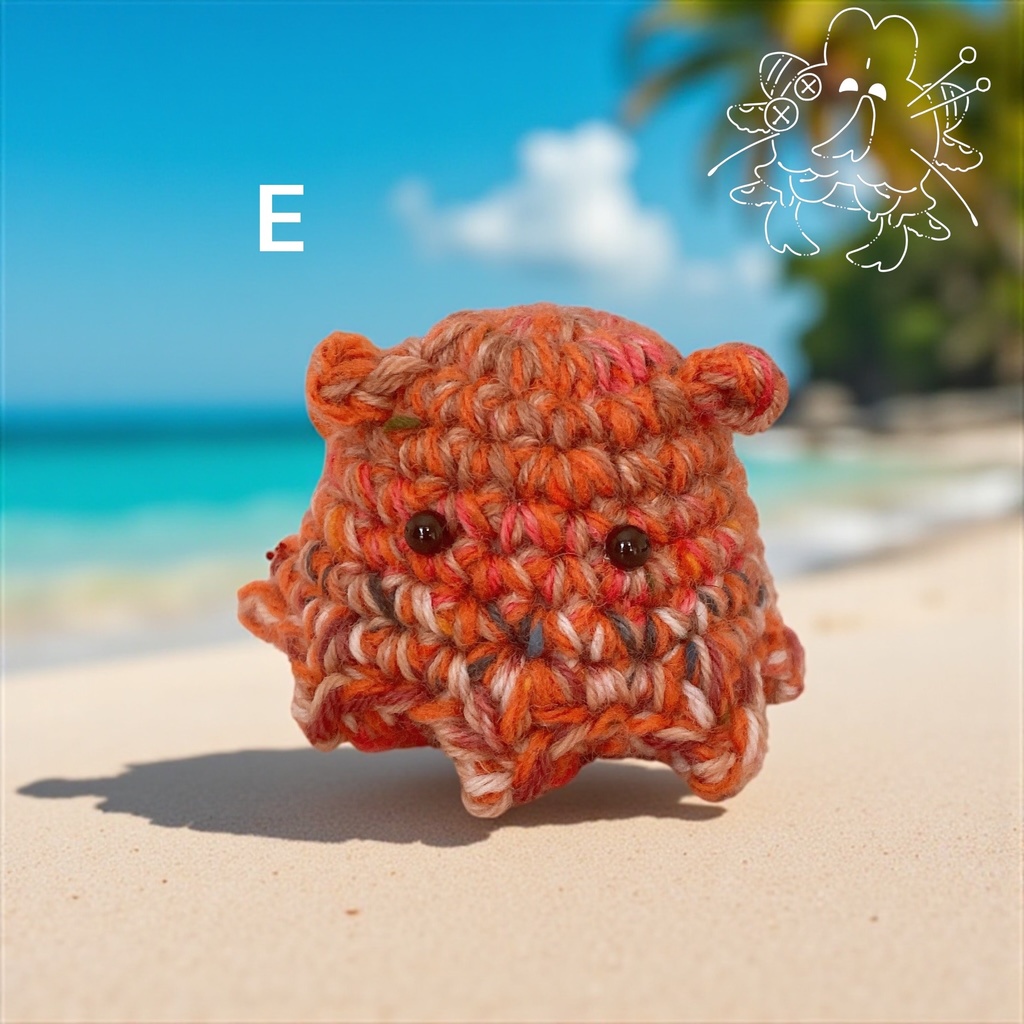 【09.19出品分】メンダコチャンあみぐるみ