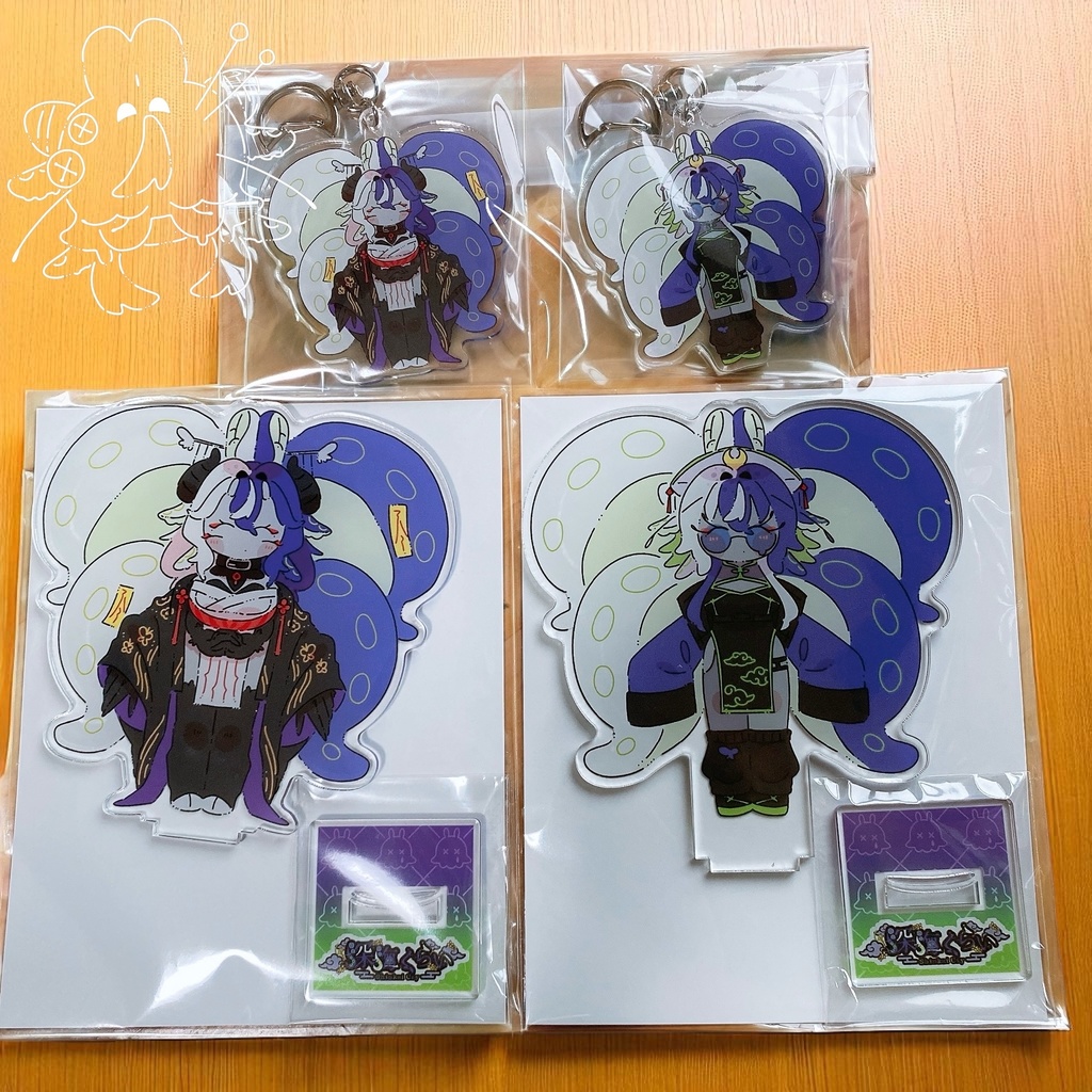 【受注生産】活動0.5周年記念グッズ ニコニコチャン