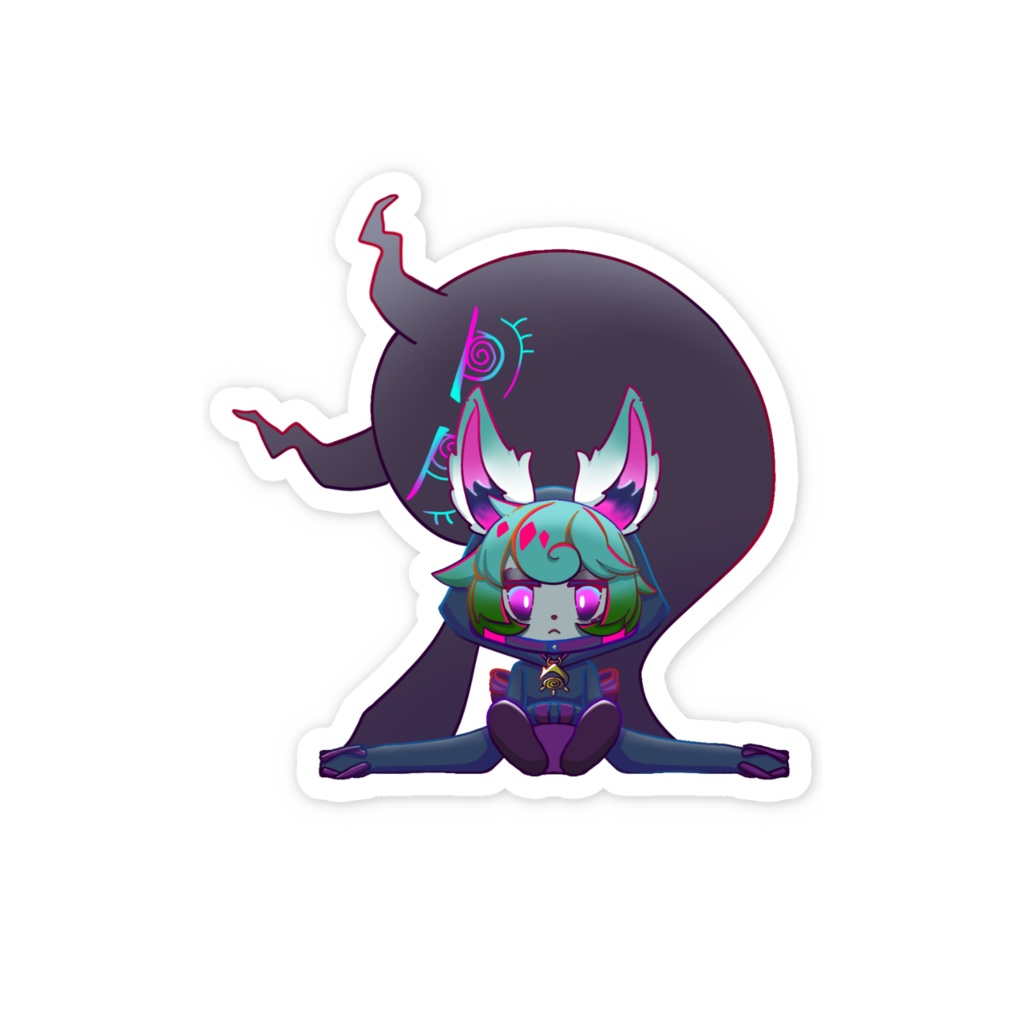 vex おすわりスマホステッカー