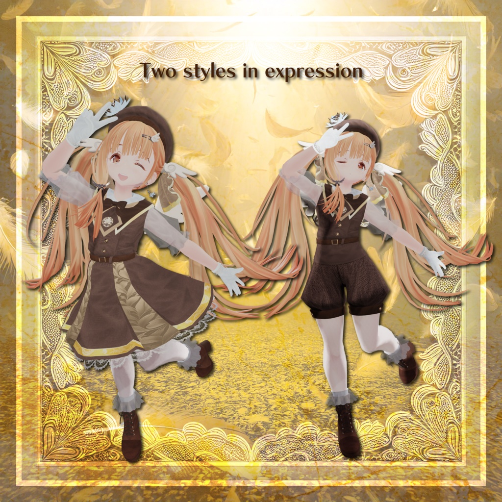 オリジナル3Dモデル―Ninfea(ニンフェア)