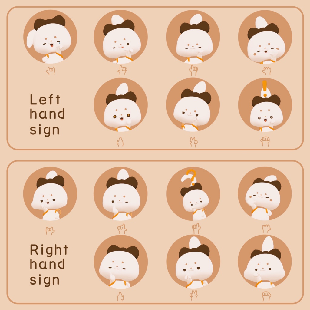 【VRC・VRM アバター】Maromage まろまげ【quest対応】