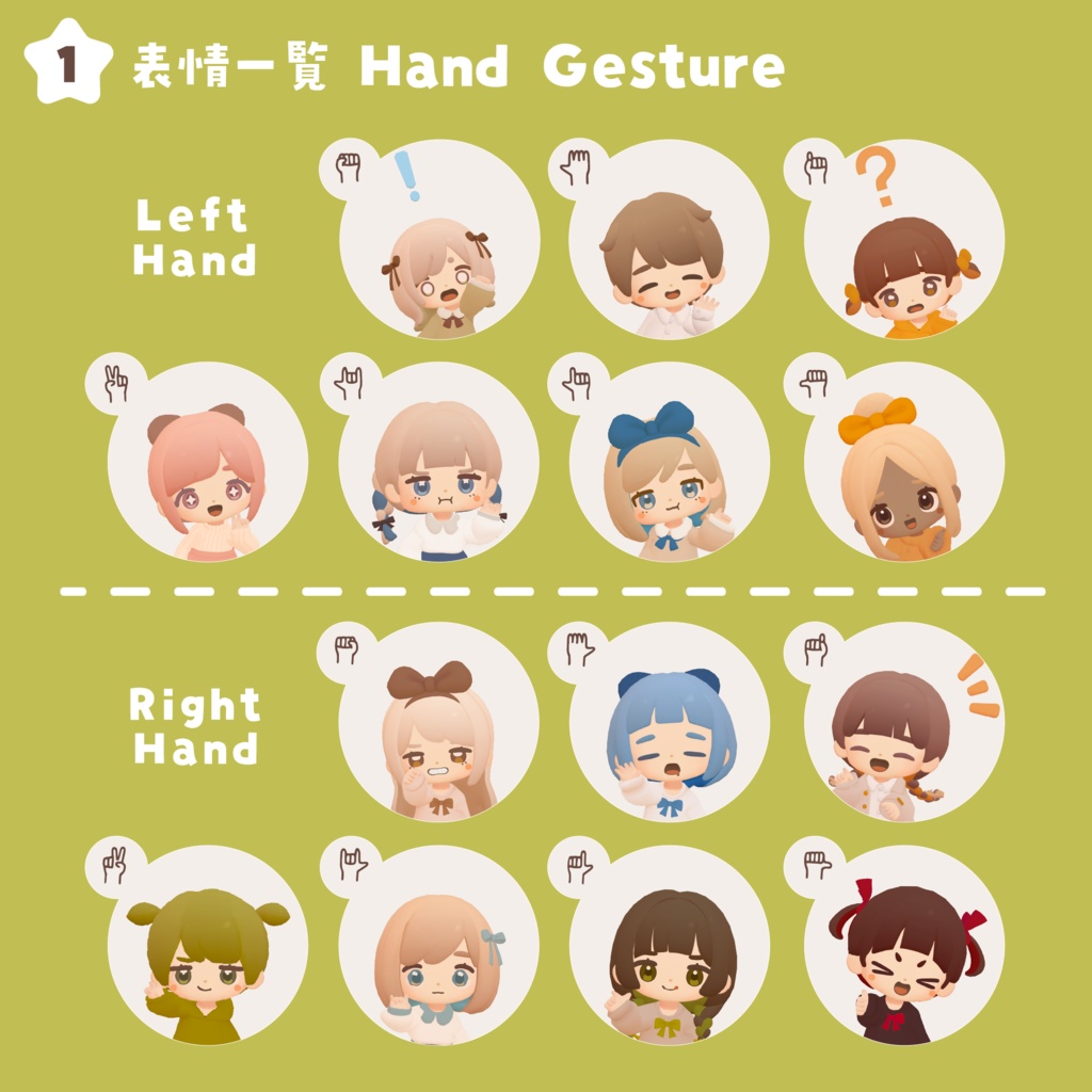 ちまこぞく Chimaco Tribe  / オリジナル3Dモデル