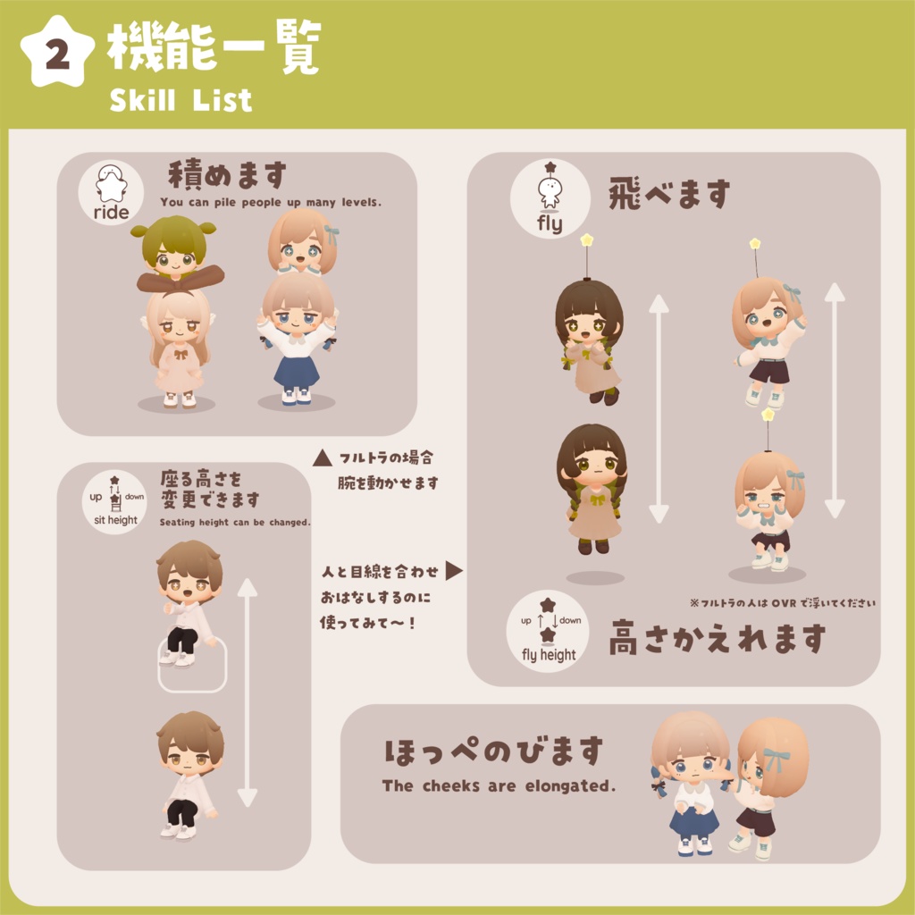 ちまこぞく Chimaco Tribe  / オリジナル3Dモデル