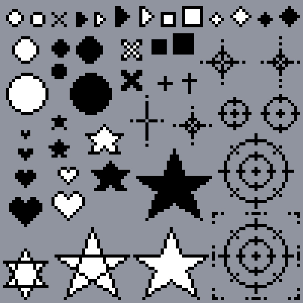 使えるかもしれないドット素材セット