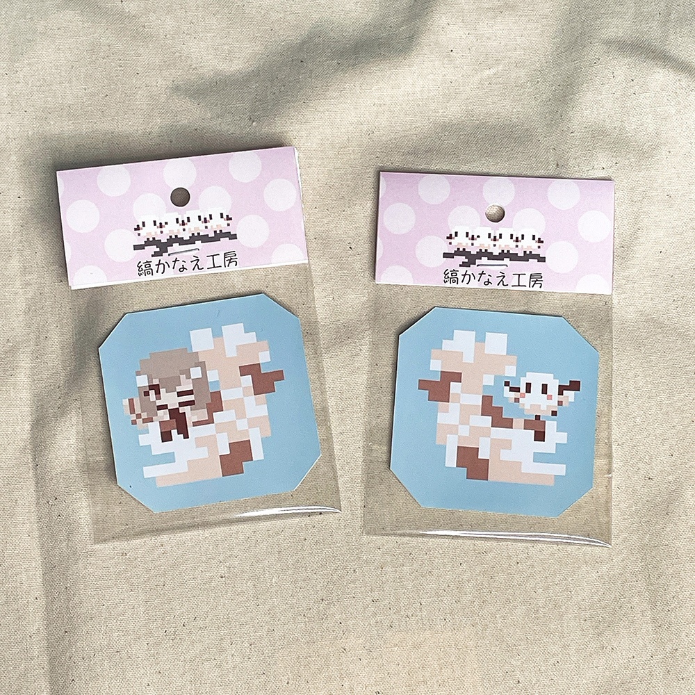 【全4種 + 限定2種】しゃちほこステッカー - ねもの森