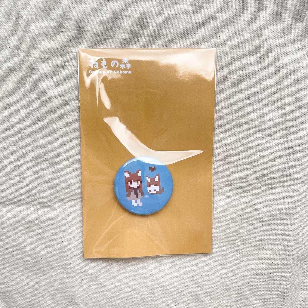 【全3種】ゆうれい缶バッジ - ねもの森
