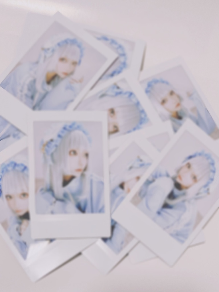 【匿名発送】💙みずいろ💙らくがきチェキ