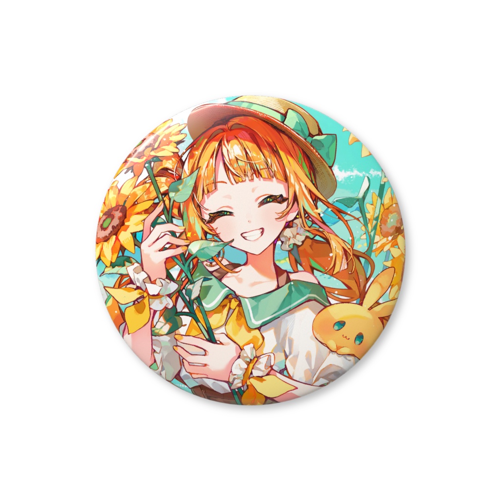 2周年記念缶バッジ