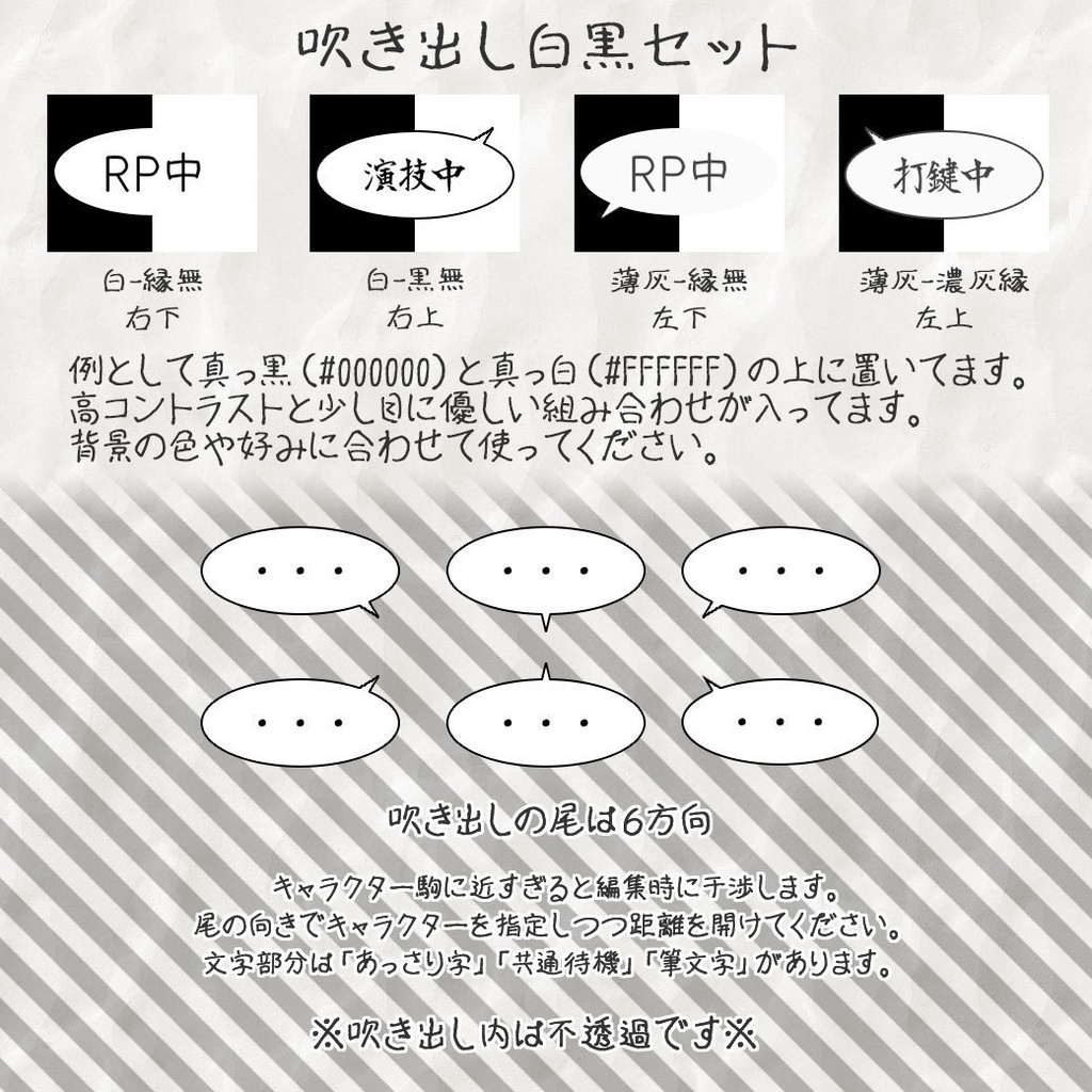 【ココフォリア(v1.x)用】状況提示素材【動くAPNG素材】