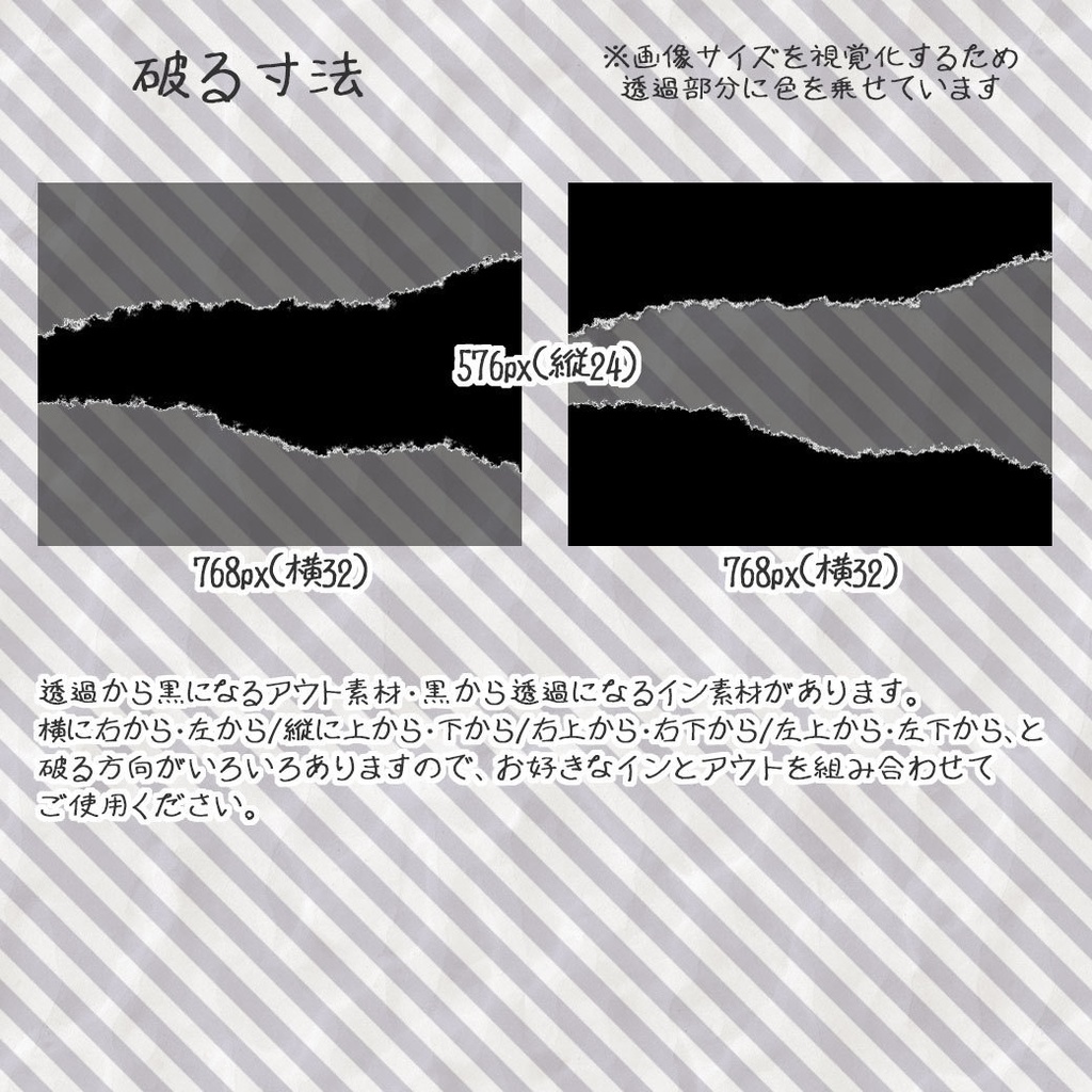 【ココフォリア(v1.x)用】ダメージシーンチェンジ素材【動くAPNG素材】