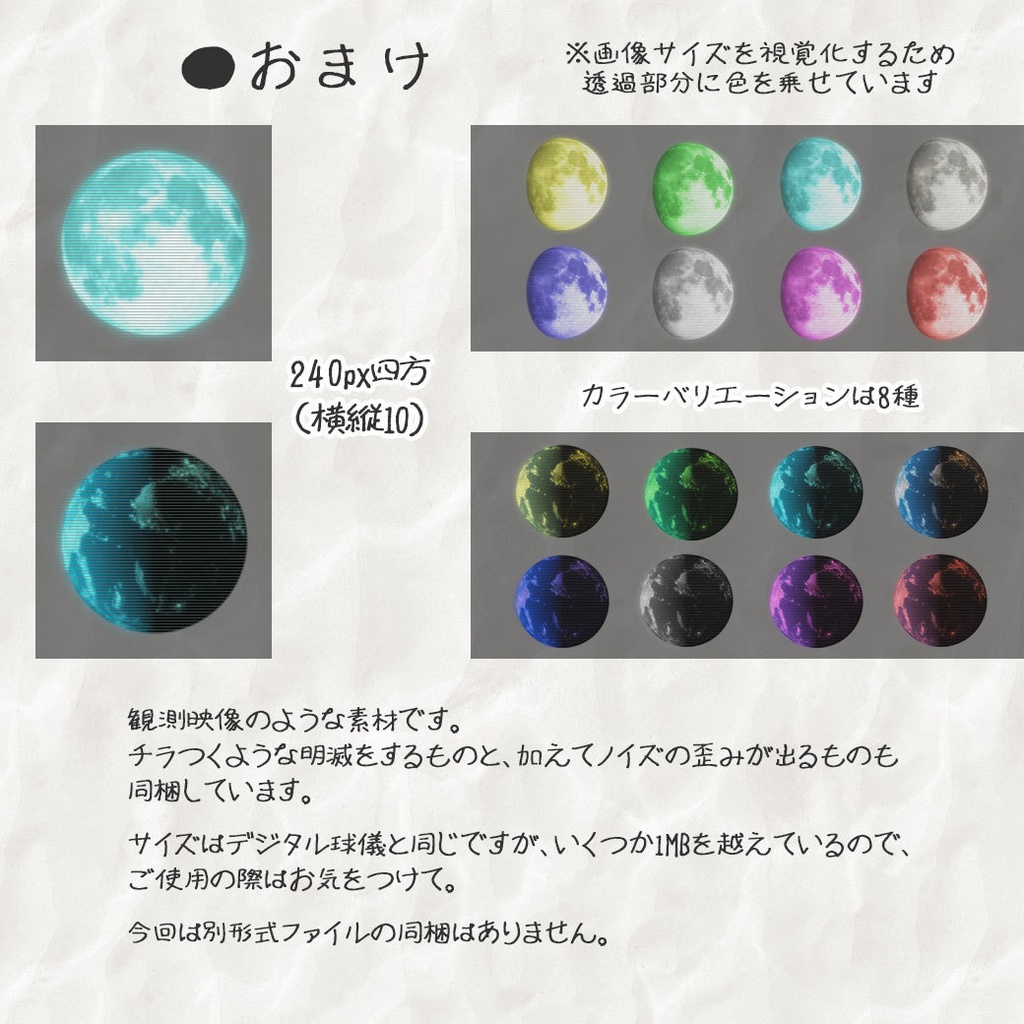 【ココフォリア(v1.x)用】サイバー系装飾素材【動くAPNG素材】