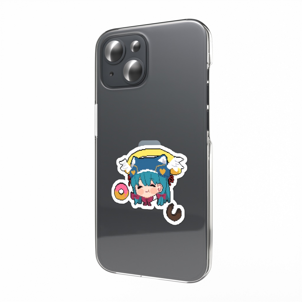 ドット絵セラム  スマホステッカー