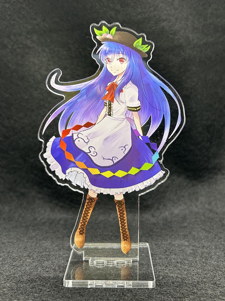 東方Project 比那名居天子 アクリルスタンド 【在庫限り】110mm