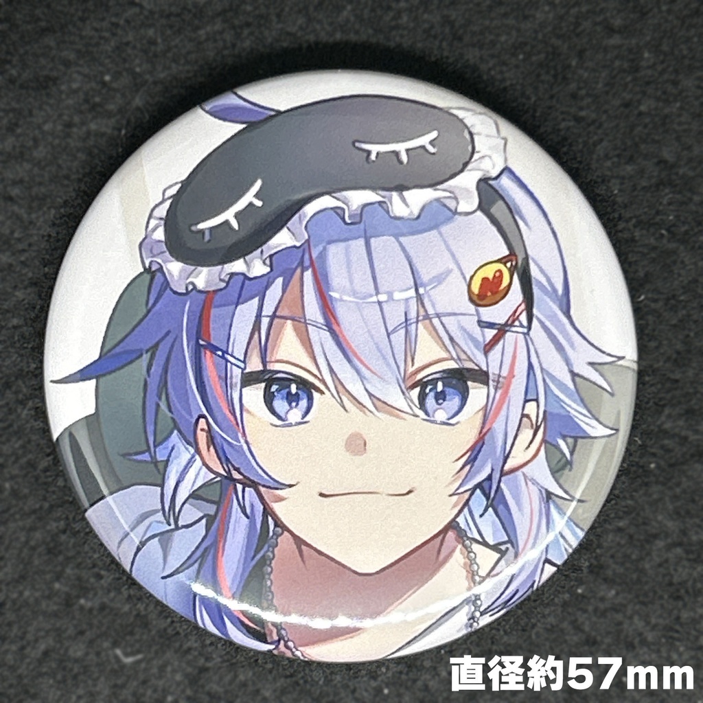 【数量限定】4周年記念描き下ろしイラスト 缶バッジ 安全ピン