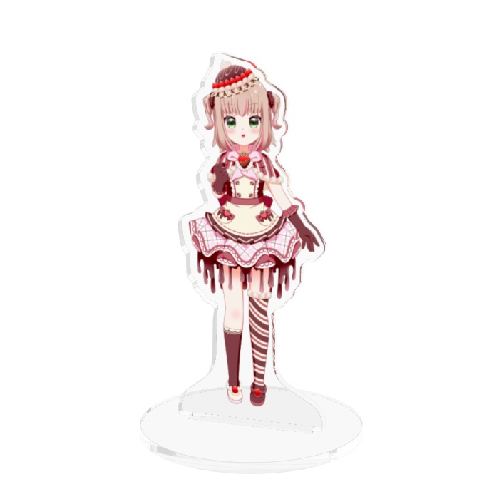 アクリルフィギュア　ケーキもこ