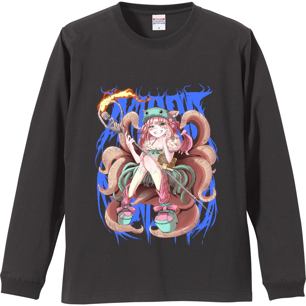 グレートオールドMOKO - LONG SLEEVE Tシャツ (SUMI)