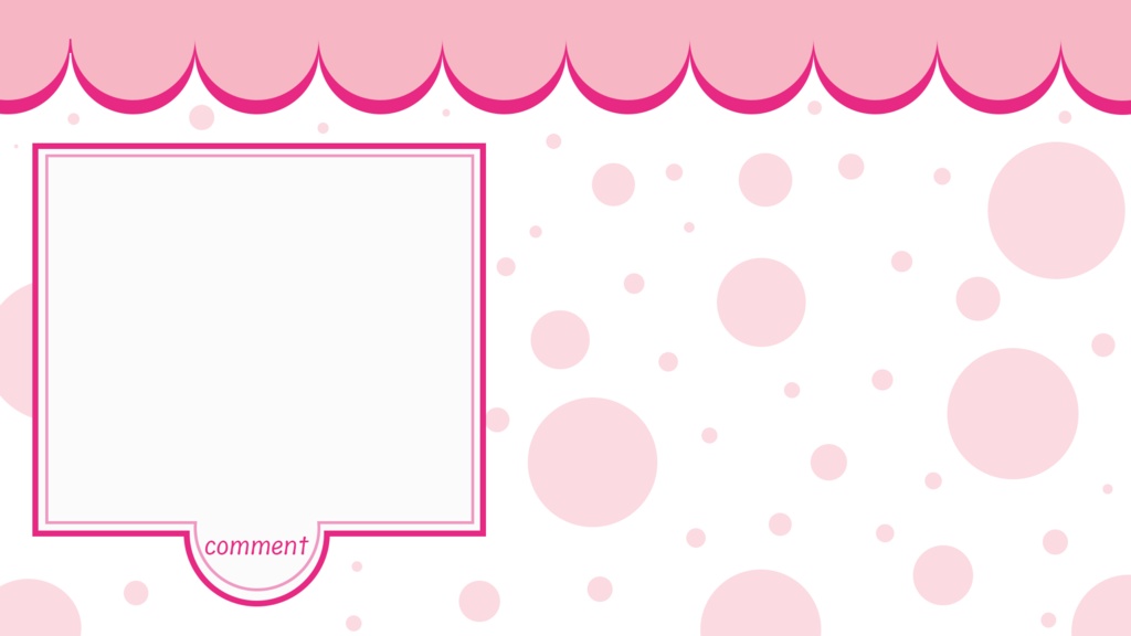 【Vtuber向け】シンプルかわいい配信背景