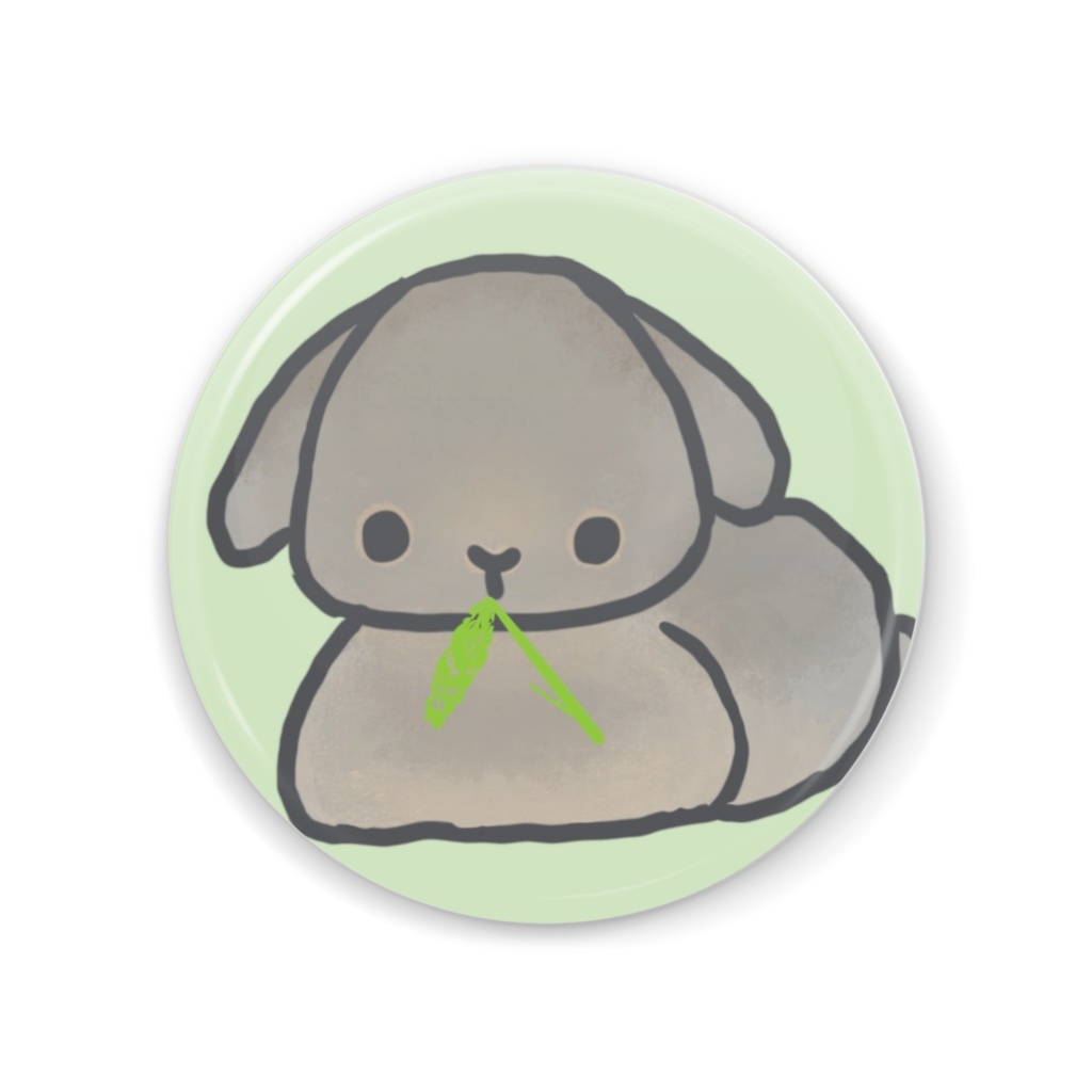 たれみみうさぎの缶ミラー