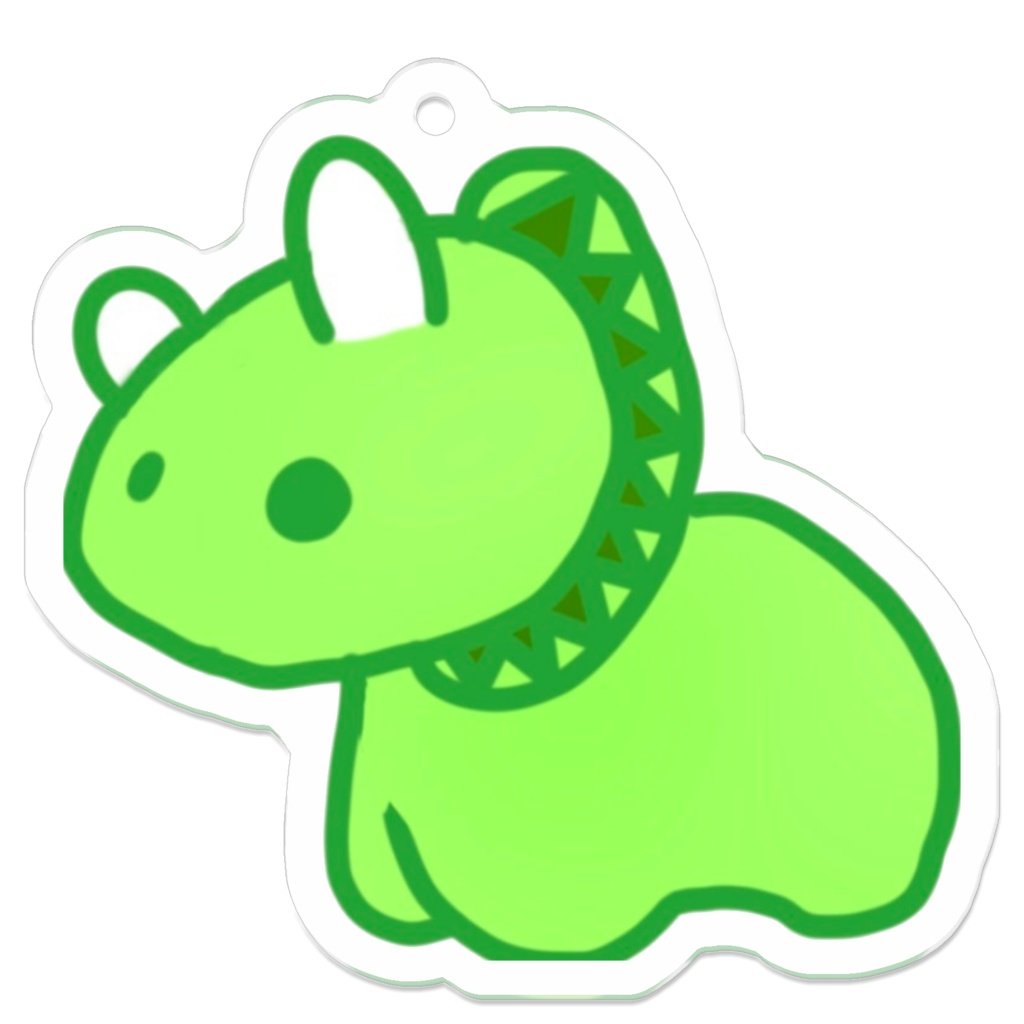 恐竜くんアクキー