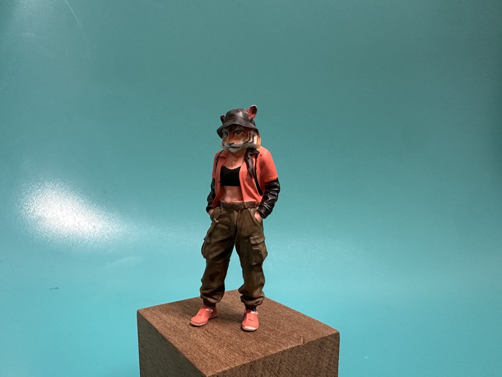 潮流玩偶 生肖 虎