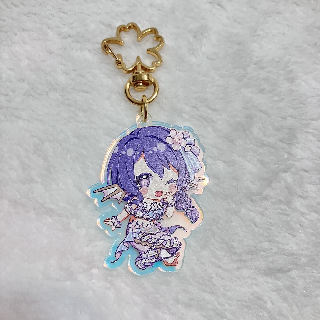 Live2D記念アクリルキーホルダー桜