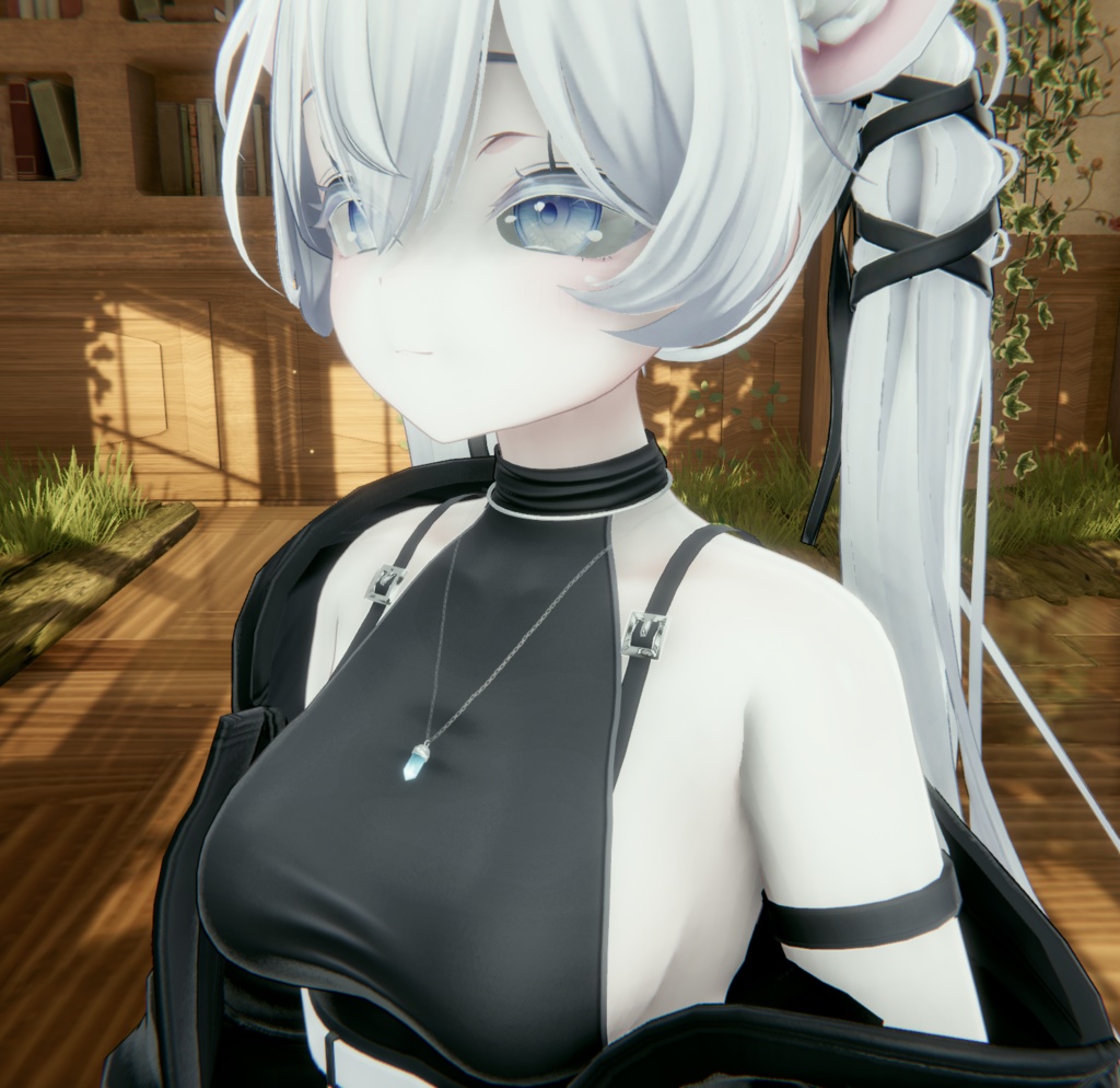【VRChat】 セレスティアル Vol.2 - ネックレス&チョーカー (Necklace & Choker / 2 Colors)