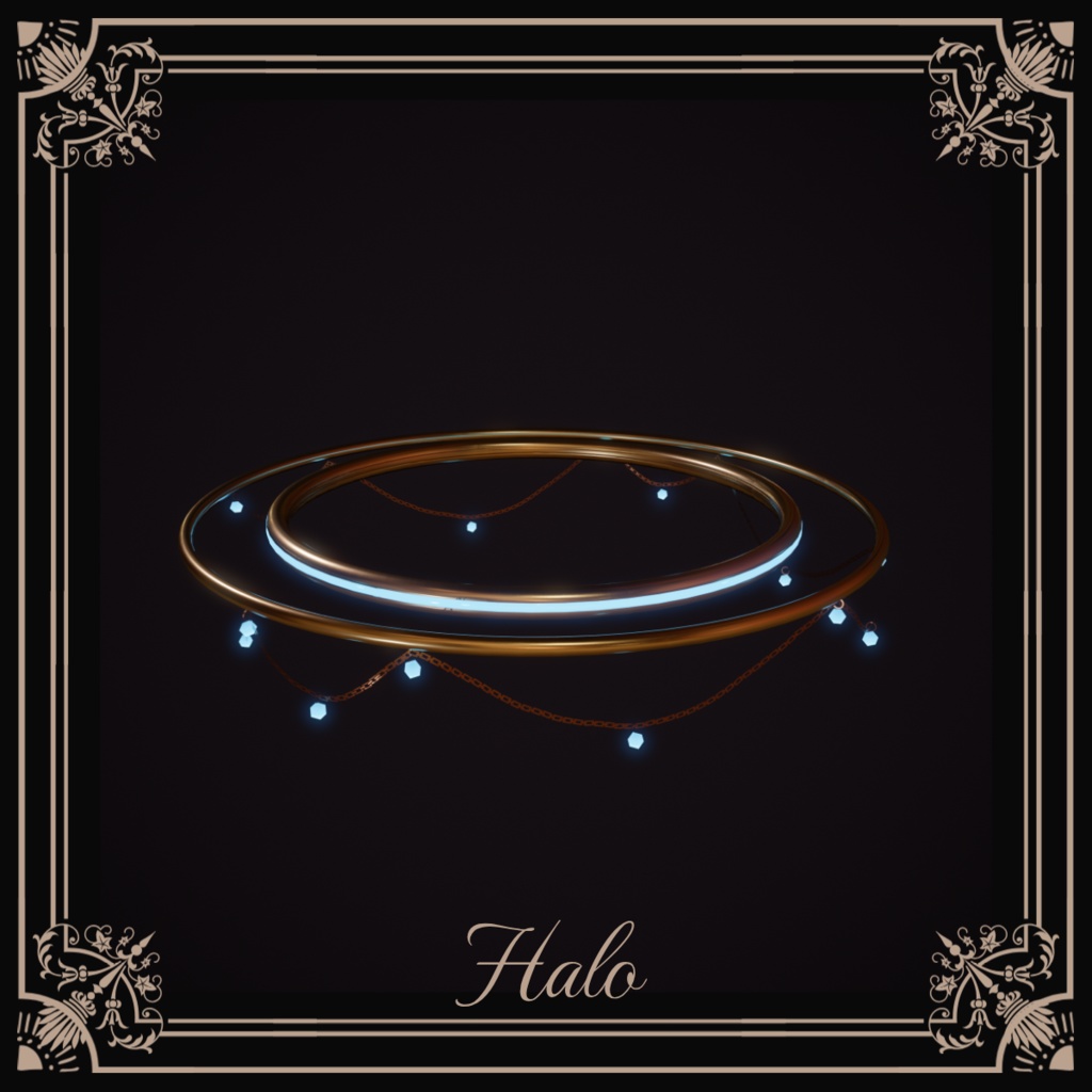 【VRChat】 セレスティアル Vol.3 - ヘイロー (Halo / 2 Colors)