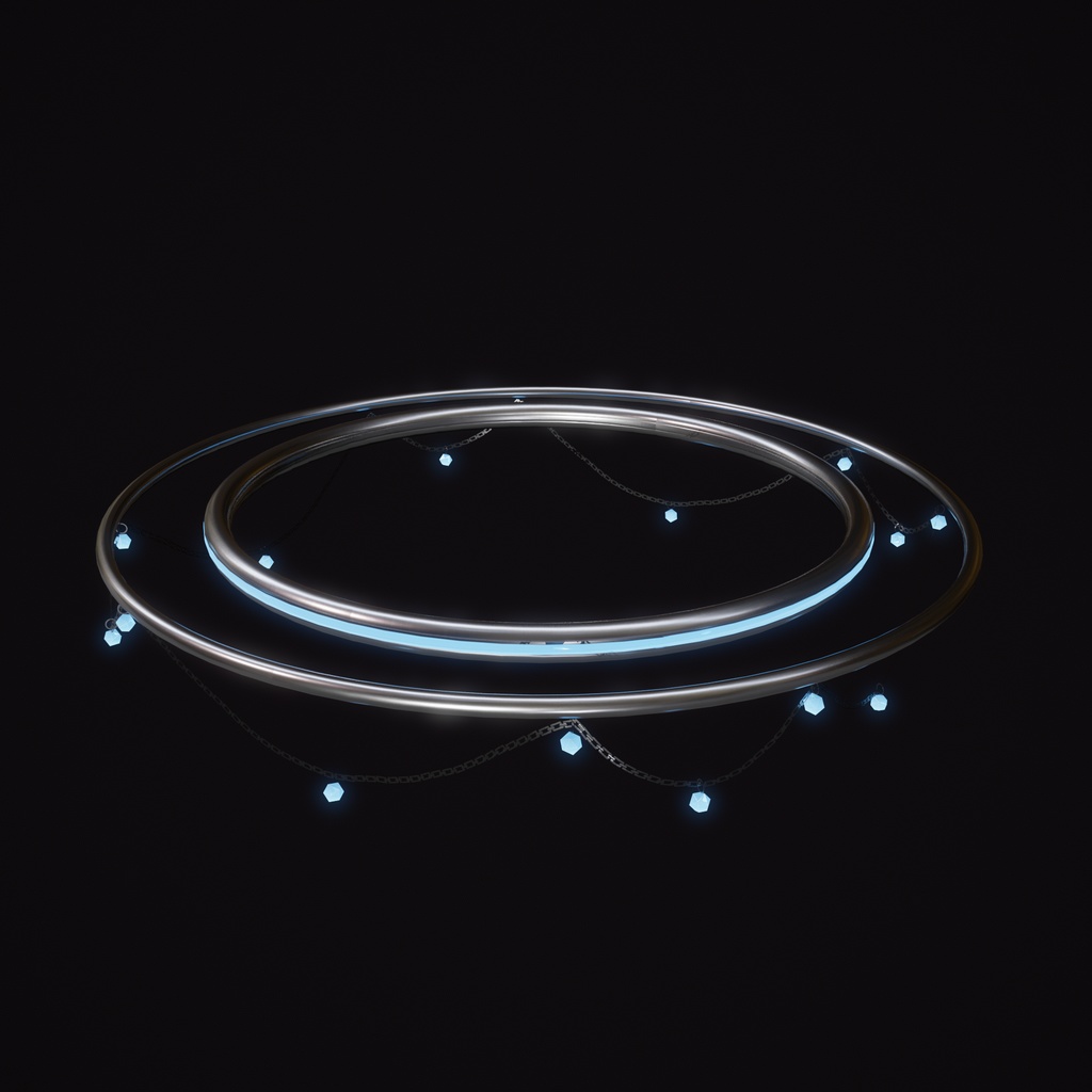 【VRChat】 セレスティアル Vol.3 - ヘイロー (Halo / 2 Colors)