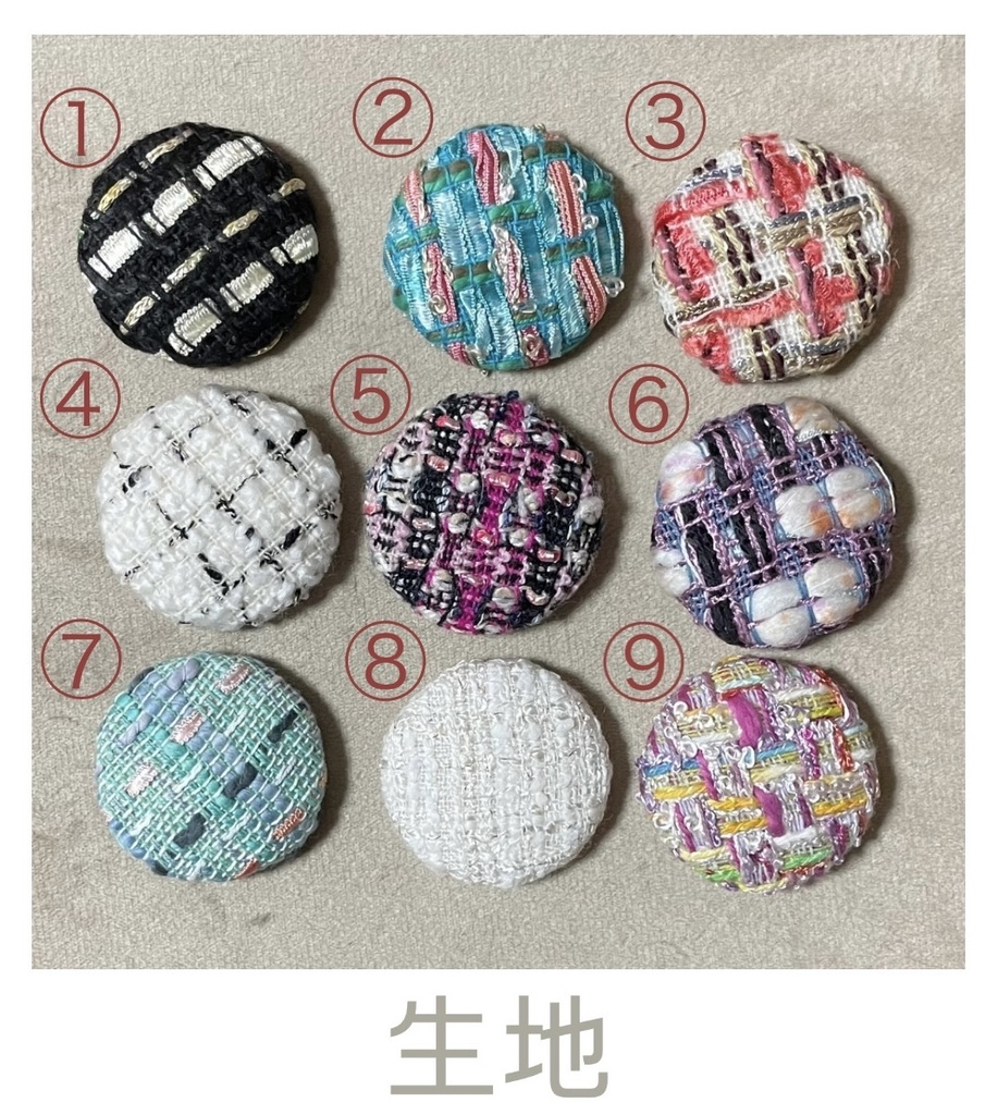 リントンツイード ポニーフック