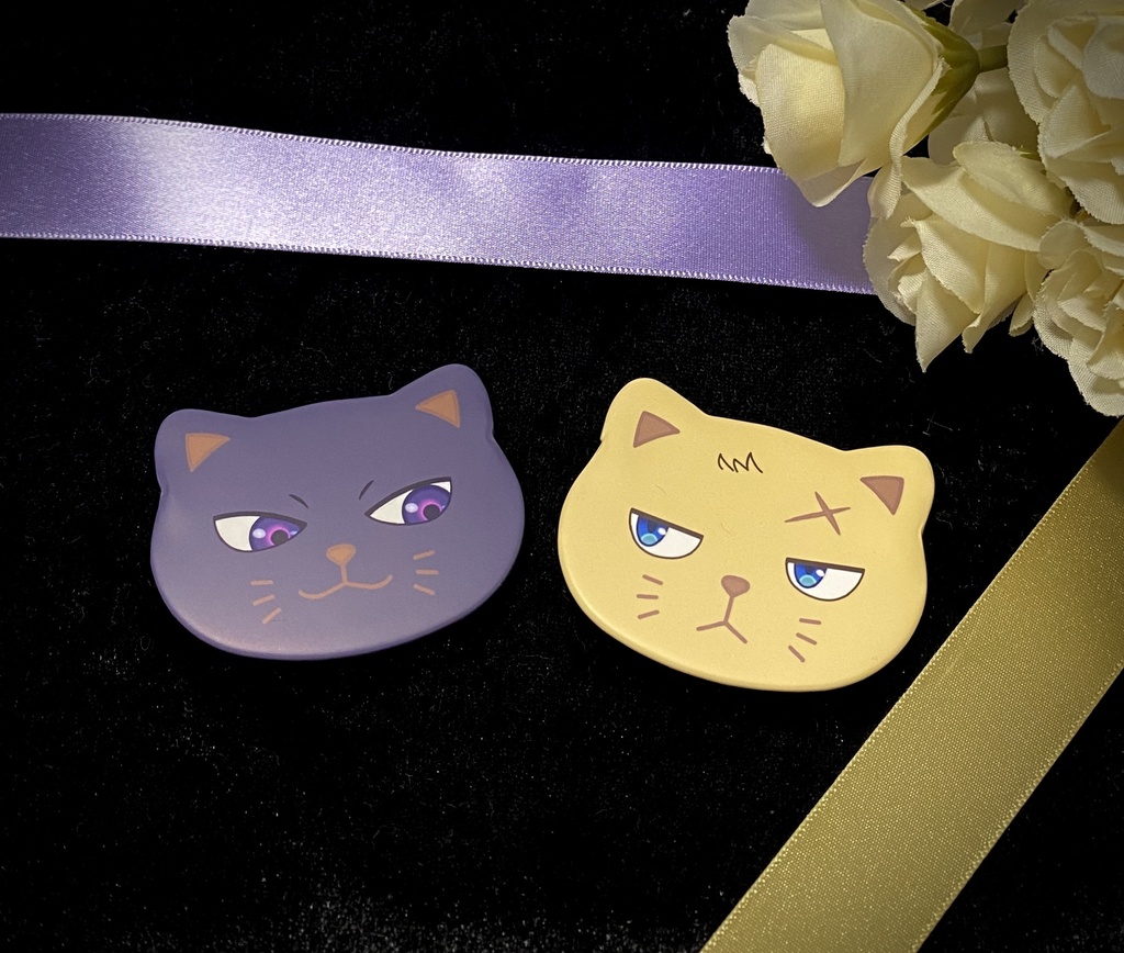 スナイダー×ゲベール ねこちゃん缶バッジ