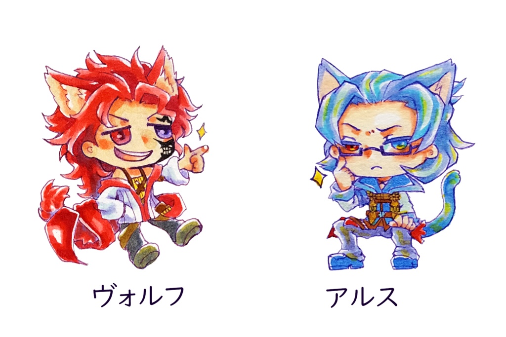 LoV3ロードにゃんず アクリルスタンド