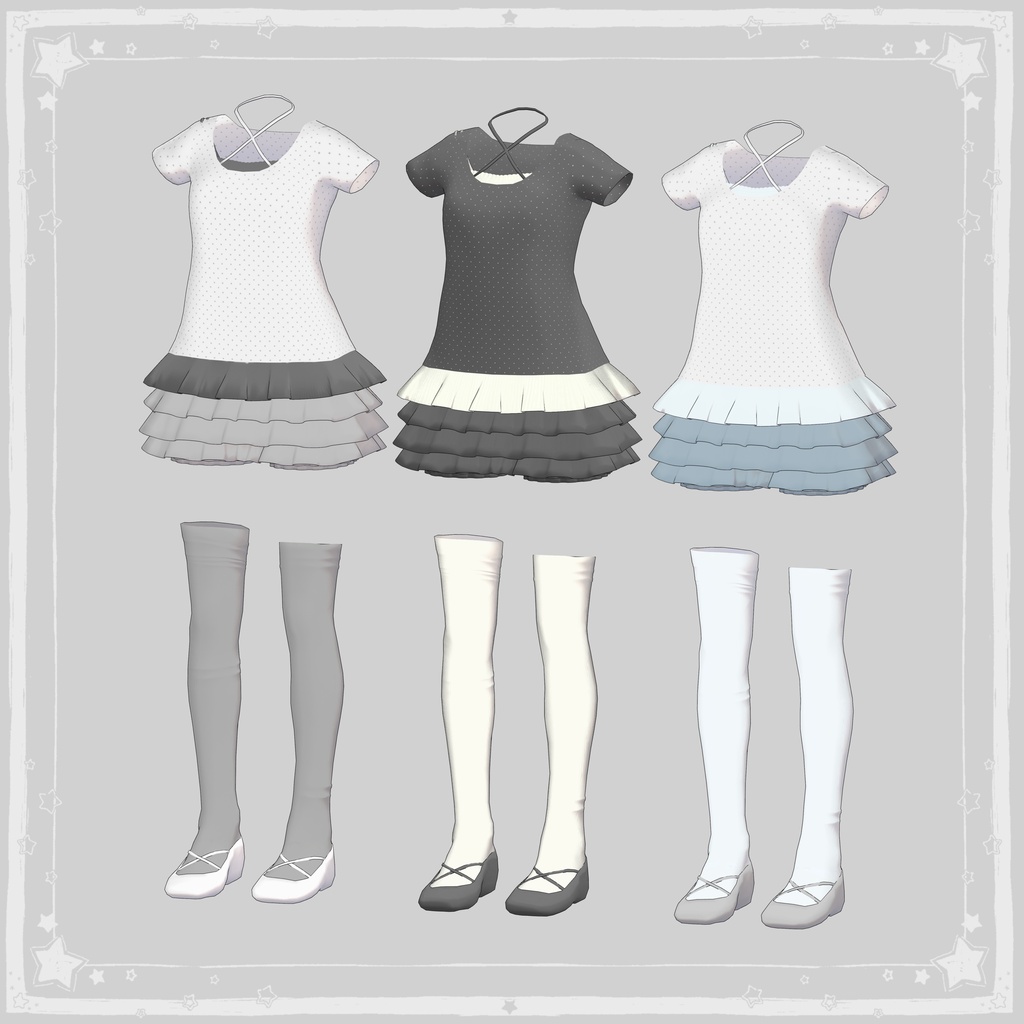 【販売開始セール】Pois et Volant【マリシア対応】