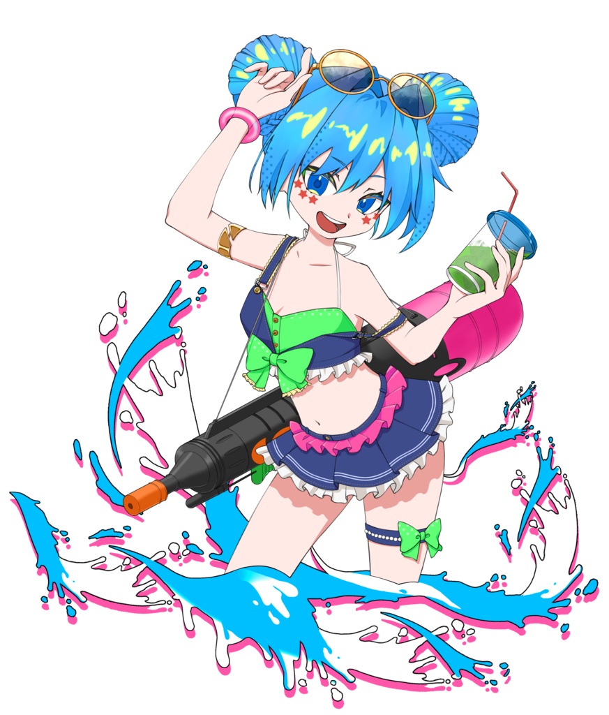 ゾウリムシV1周年記念アクリルキーホルダー