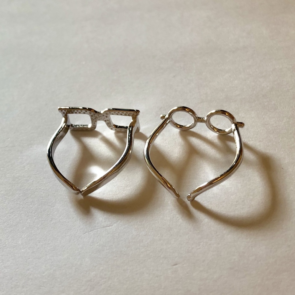 お見通し眼鏡リング フリーサイズ SV925 【silver925】