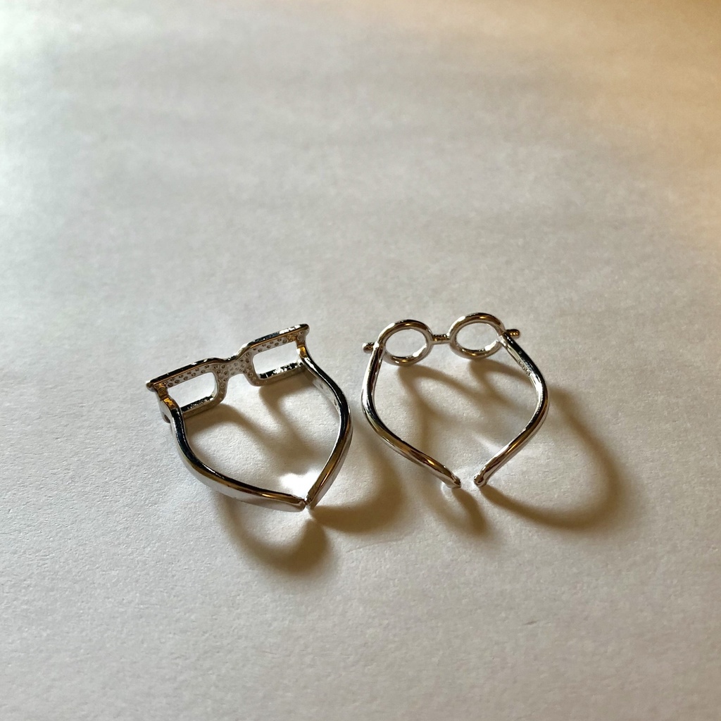 お見通し眼鏡リング フリーサイズ SV925 【silver925】